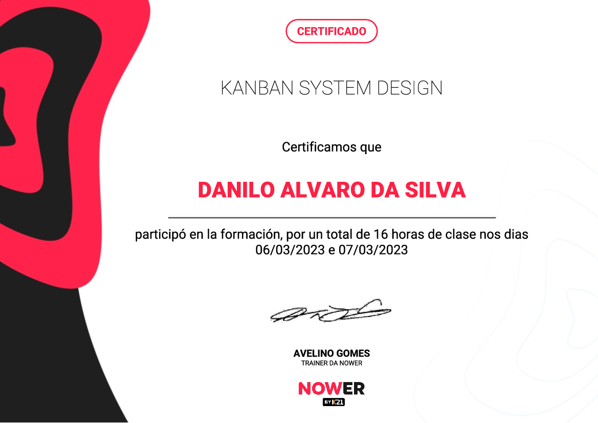 Certificado K21